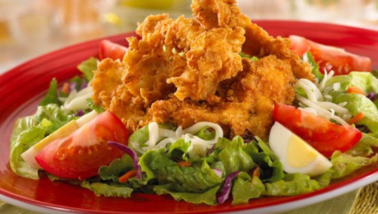 cajun-fried-chicken-salad