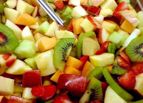 mantener frutas cortadas