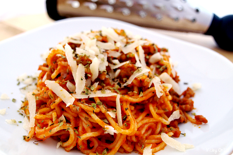 Espaguettis-a-la-boloñesa