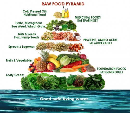 piramide raw food